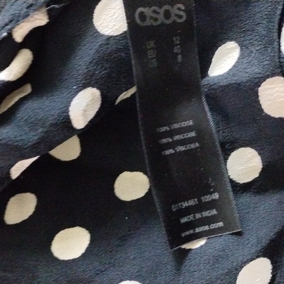 Asos maternity polka dot button down long sleeve - Picture 3 of 4